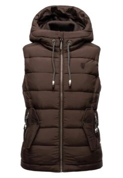 Marikoo Taisaa - Bodywarmer - Dark Choco -Marikoo 0d54c0441fef4f709335438f76007b0d
