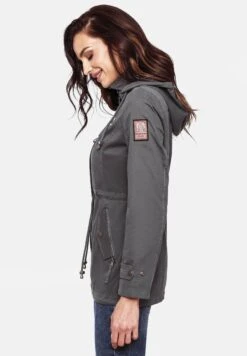 Marikoo Nyokoo - Parka - Dark Grey -Marikoo 0f4d63a7c93741e6bd952361432e51a3