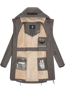 Marikoo Racquelle - Parka - Grey Melange 16 Marikoo Racquelle - Parka - Grey Melange -Marikoo 12e8ff63842d4f25862d9ebb61991dc6