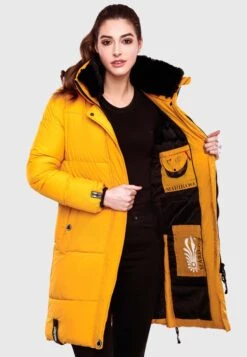 Marikoo Streliziaa - Winterjas - Dark Yellow -Marikoo 31a3579e270d49dab7f552c0da9c949f