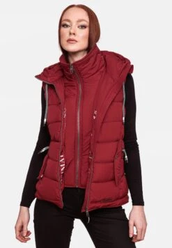 Marikoo Taisaa - Bodywarmer - Blood Red 13 Marikoo Taisaa - Bodywarmer - Blood Red -Marikoo 3c3bdc13fe734d38865b8d4e18ac8f0d