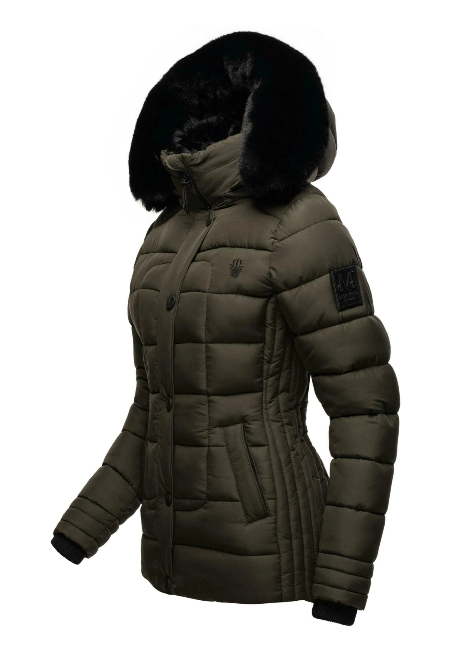 Marikoo Qesraa - Winterjas - Dark Grey 2 Marikoo Qesraa - Winterjas - Dark Grey - Afbeelding 2