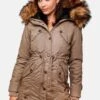 Marikoo Viva- Winterjas - Taupe Grey