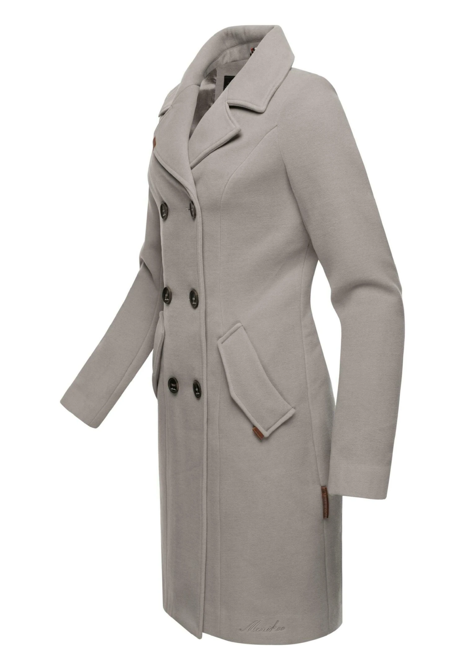 Marikoo Nanakoo - Mantel - Zinc Grey 2 Marikoo Nanakoo - Mantel - Zinc Grey - Afbeelding 2