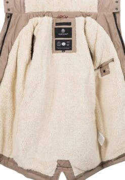 Marikoo Winterjas - Taupe -Marikoo 6cb045fe0e6041c58cd9dc300584de87