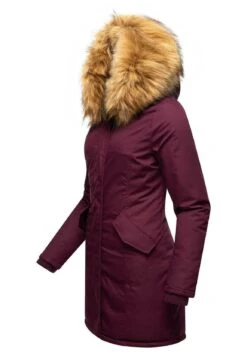 Marikoo Karmaa - Winterjas - Dark Red Melange -Marikoo 6d5b06942d8c4b6f95add4a4de200bbb