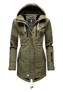 Marikoo Zimtzicke - Parka - Olive Lines