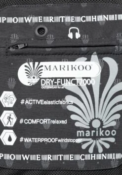 Marikoo Zimtzicke - Parka - Black Melange -Marikoo 779e1e2e751c406994447d8c2cc91c51