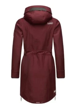 Marikoo Racquelle - Parka - Dark Red Melange -Marikoo 7d4dacd493ea44f6a2edff81252ae86d