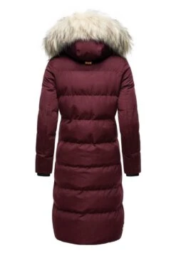 Marikoo Winterjas - Dark Red Melange -Marikoo 8ff805dfb2f7418489ef2346709536c3