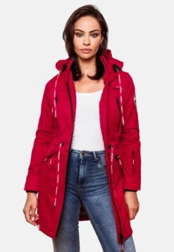 Marikoo Racquelle - Parka - Light Red -Marikoo 9e3e182e7721479f9919f76f9034d0c0