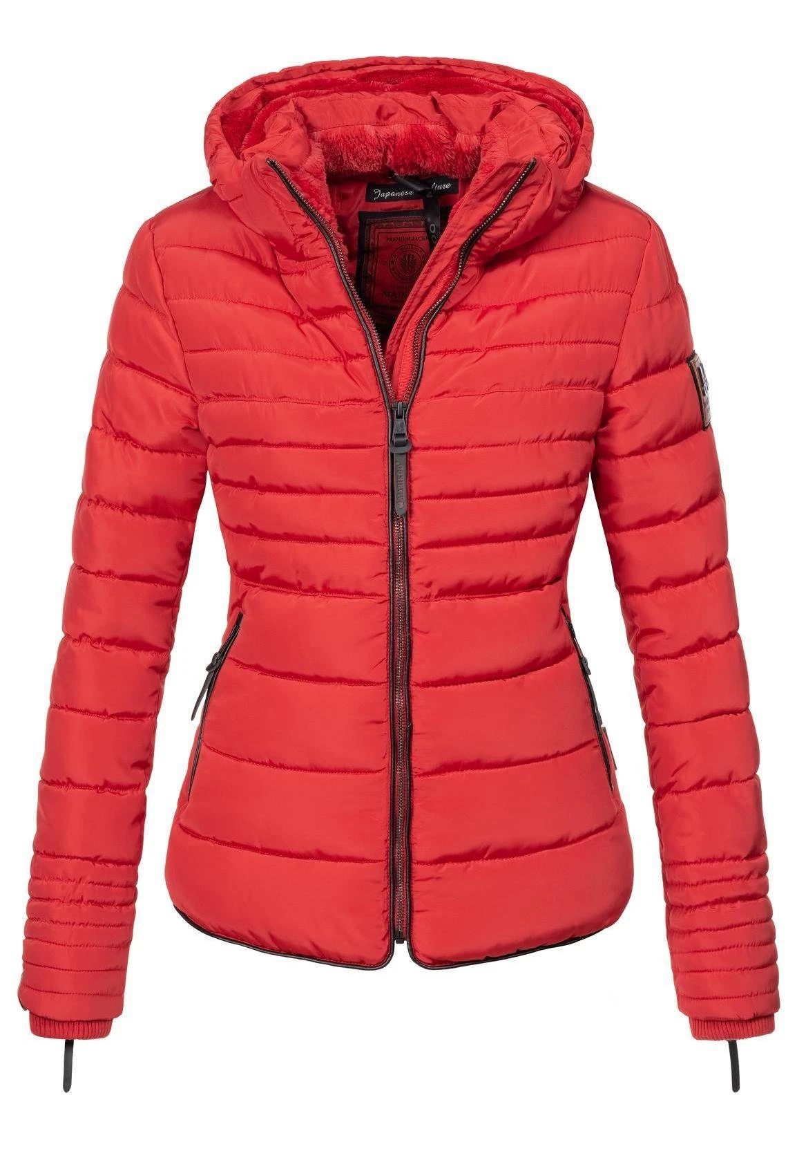 Marikoo Amber - Winterjas - Red 1 Marikoo Amber - Winterjas - Red