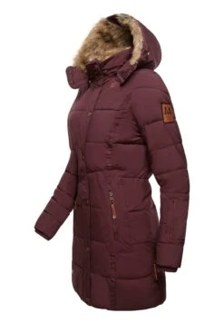 Marikoo Lieblings - Winterjas - Dark Red Melange -Marikoo 9f22bee11a044d7ab4ce2383140ee447