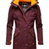 Marikoo Soulinaa - Parka - Dark Red Melange