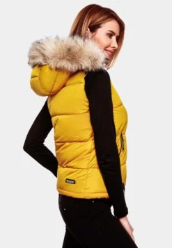 Marikoo Bodywarmer - Yellow -Marikoo b06dce6373b94d55a43172259fb55bf1