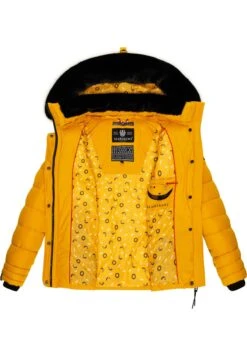 Marikoo Qesraa - Winterjas - Dark Yellow -Marikoo b0f28b9e96314906a266eaeee5fcb995