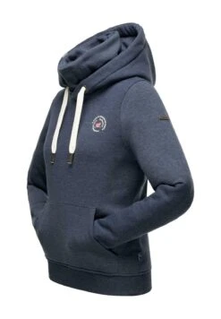 Marikoo Chihiroo - Hoodie - Dusty Blue Melange -Marikoo b22d52ccc7d34cbbb8d34d94cd6d1e71