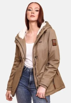 Marikoo Bikoo - Winterjas - Taupe -Marikoo b5ff1e68483b419196b8038dd0409b3a