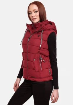 Marikoo Taisaa - Bodywarmer - Blood Red 14 Marikoo Taisaa - Bodywarmer - Blood Red -Marikoo b9d432fdb3e74664b6b9b15a50e53413