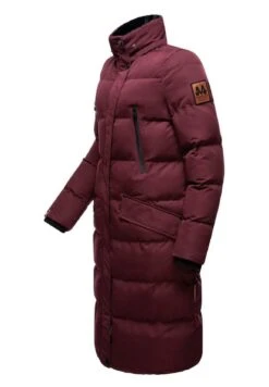 Marikoo Winterjas - Dark Red Melange -Marikoo ce81e86c7fe14382bf3992a4ede34161
