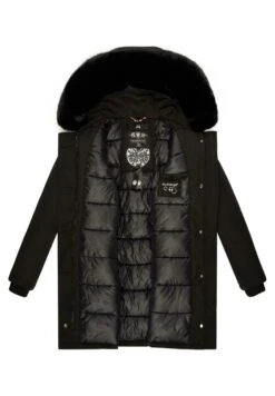 Marikoo Karmaa - Winterjas - Black With Black Fur -Marikoo d91406f33dac479587c8be74f2af4b86