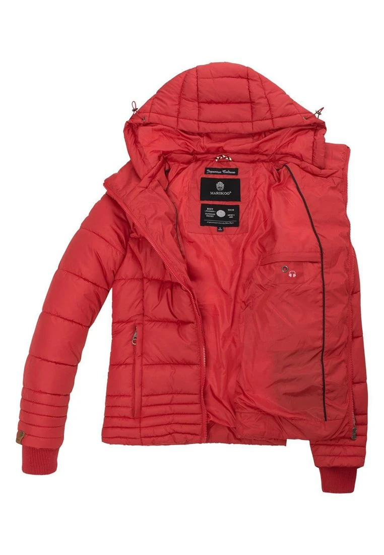 Marikoo Winterjas - Red 4 Marikoo Winterjas - Red - Afbeelding 4
