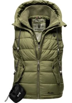 Marikoo Taisaa - Bodywarmer - Olive -Marikoo f99aacf4222540f3a757deafbab42cbc