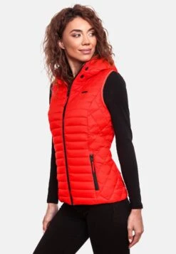 Marikoo Hasenpfote - Bodywarmer - Neon Coral -Marikoo fefad6ad30b84477b348fb1578f7352f